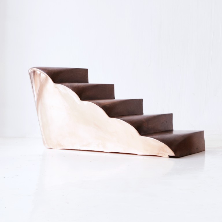 Valentin Loellmann  - Copper - Steps sculpture